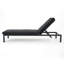 Chaise longue inclinable avec coussin Altje
