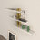 Mita 3 Piece Tiered Shelf with Adjustable Shelves