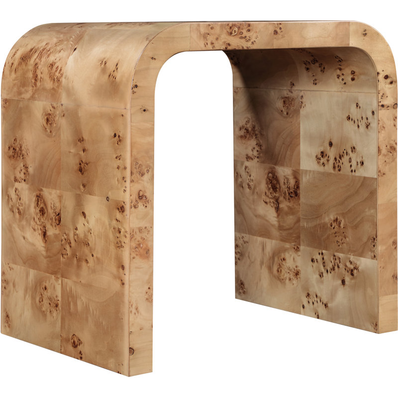 Kaiyanna Solid Wood End Table, Natural Ash Wood