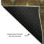 Tapis brun Cerrito lavable à la machine de qualité supérieure-105698336