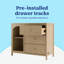 Commode combinée 3 tiroirs Olivia-117229648