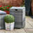 59.7Cm H x 40.6Cm W Cast Iron Propane Outdoor Fire Pit Table
