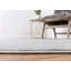 Tapis argenté à chevrons Frodsham-128395040