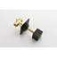Valve de contrôle de volume de douche 3/4 po - fonte métallique, poignée en laiton, performance et garniture, performance en métal noir mat, constante