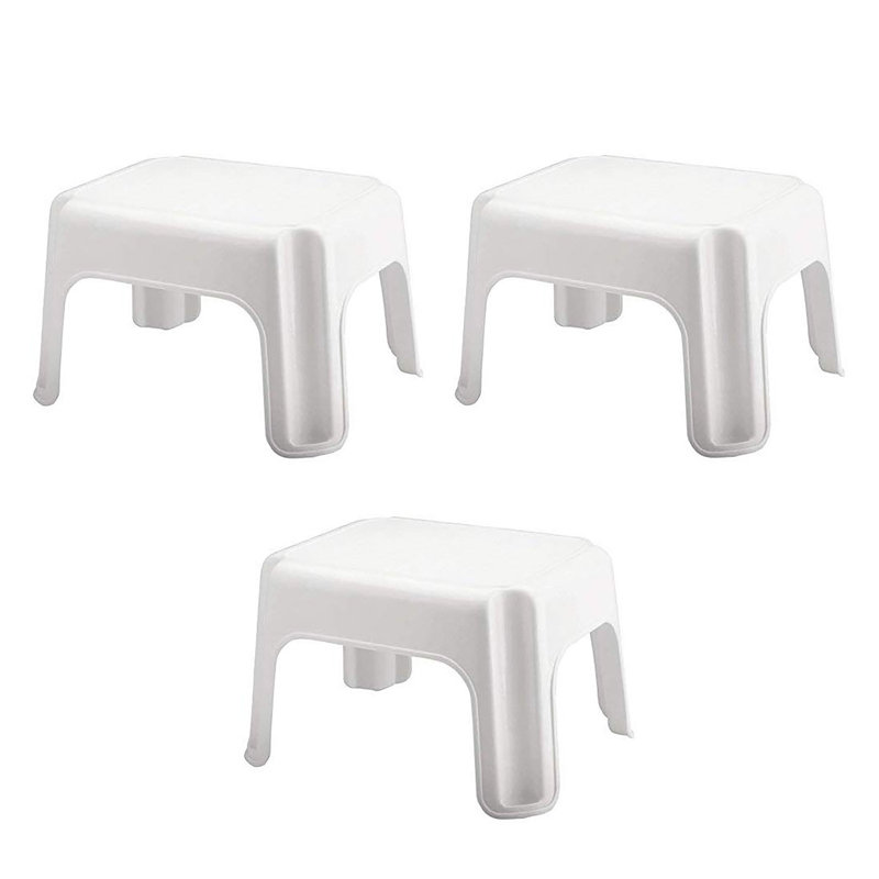 1 - Step Plastic Lightweight Step Stool