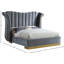 Lit plateforme tapissier capitonné Cicero-639477142-639477143
