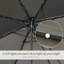 Parasol d'extérieur solaire 24 pi Arlmont & Co.