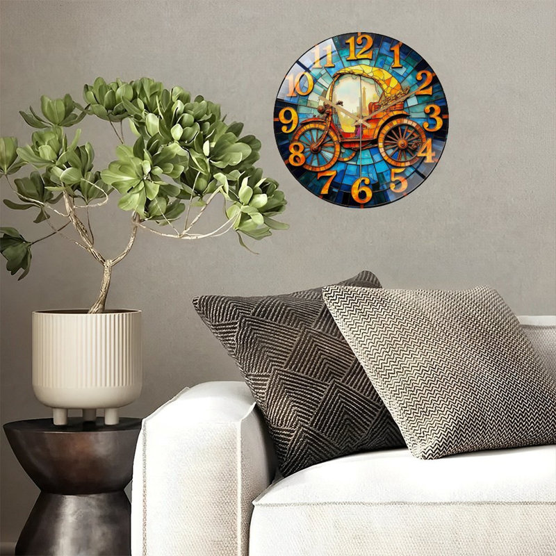  Horloge murale 12 po