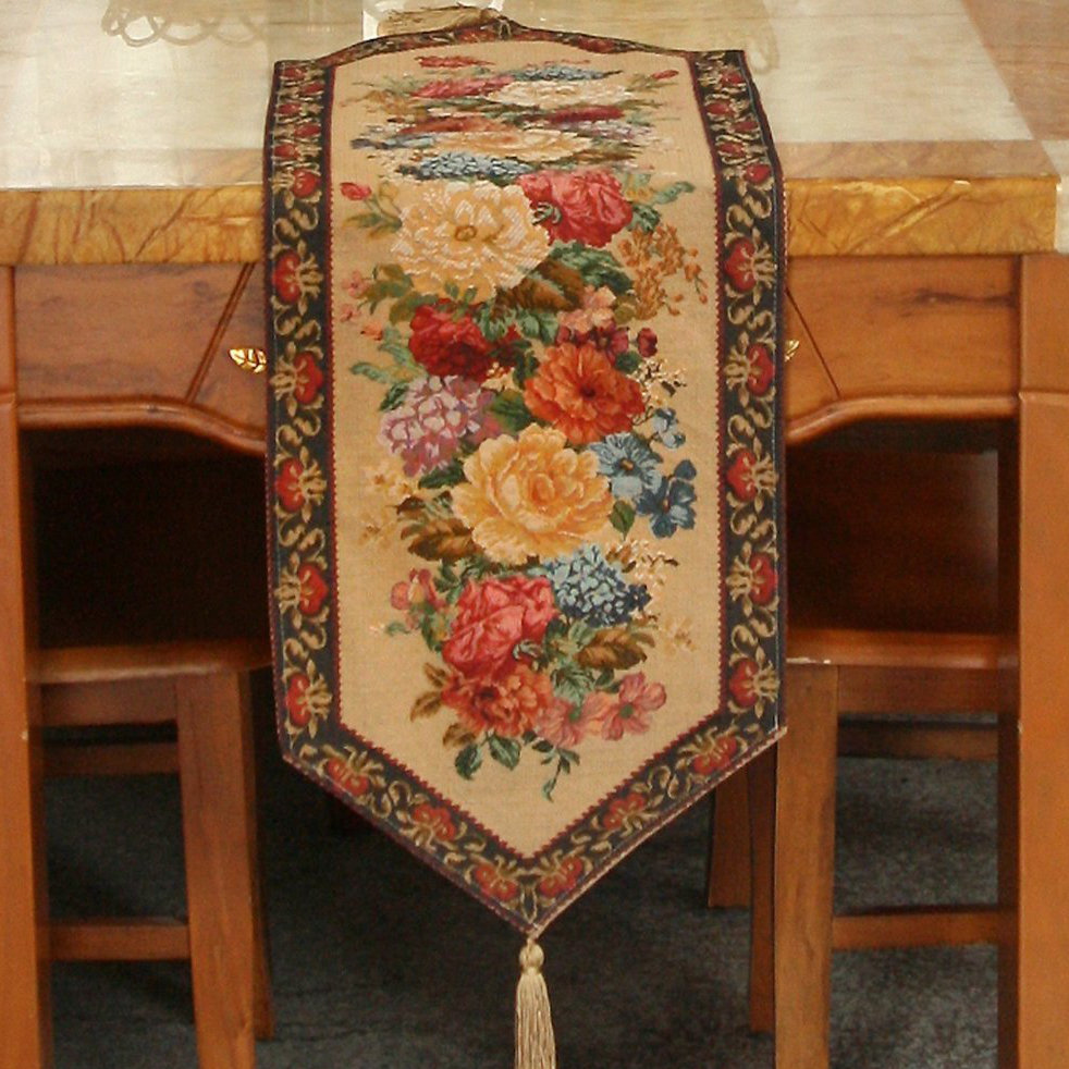 Morning Awakening Table Runner Set (Set of 4) Tache Home Fashion