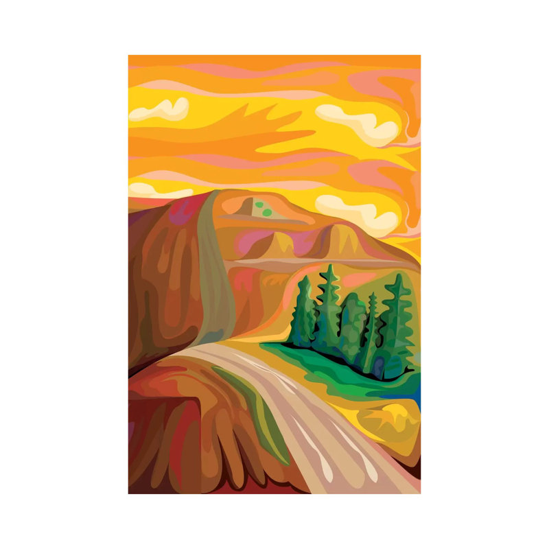Bloom II 1 Piece Wrapped Canvas Painting, 101.6 cm H x 66.04 cm W x 1.91 cm D