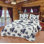 Ensemble de literie en microfibre Eison of the Wild West Southwestern Bison Buffalo