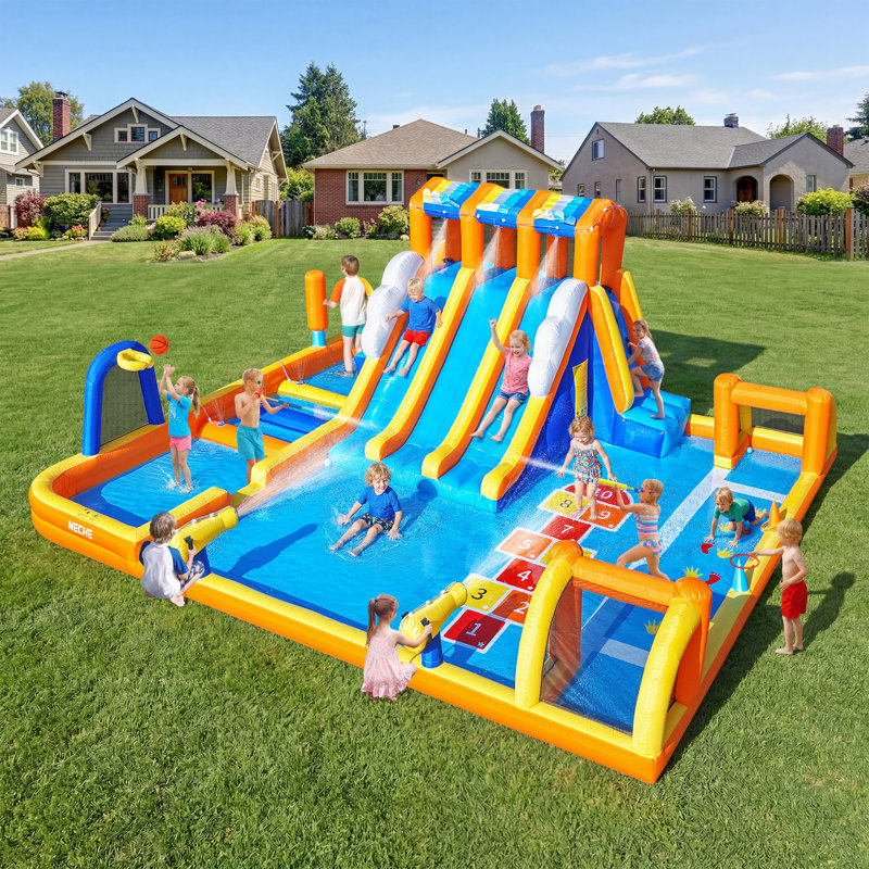 Glissoire gonflable 21 'x 16' avec soufflerie