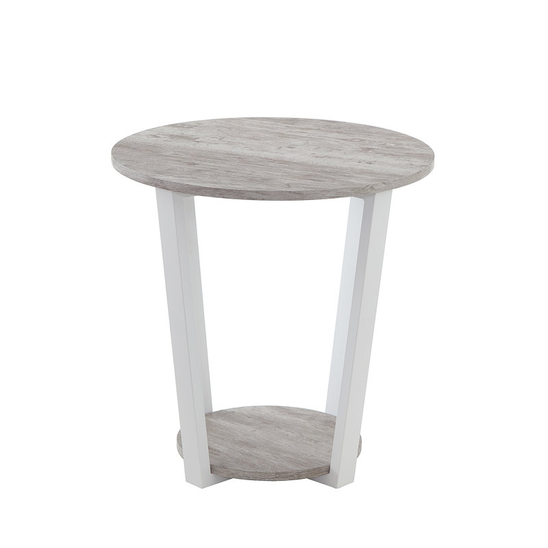 Borga End Table, Gray, Gray
