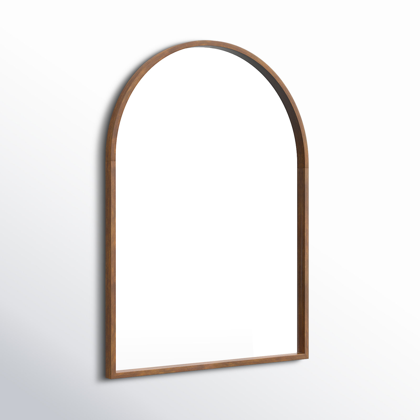 Sherman Full Length Mirror, 31.5" x 23.5", Rustic Brown
