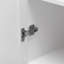 Armoire de rangement double en MDF pour salle de bain et bureau avec tablette réglable - blanc-1604678660-1604678662