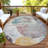 Machine Washable Indoor/Outdoor Lansford ACN2381 Circles Rug-71090982