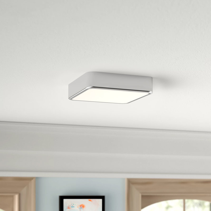 LED Flush Mount, Chrome