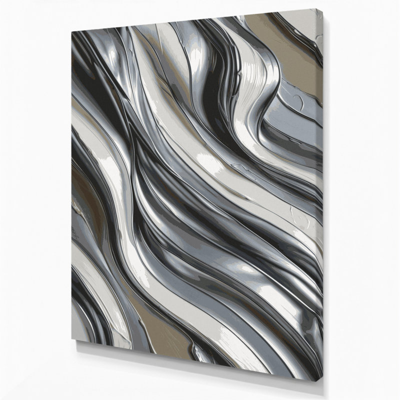 Art mural sur toile DiagonalStripes, 20" H x 30" W