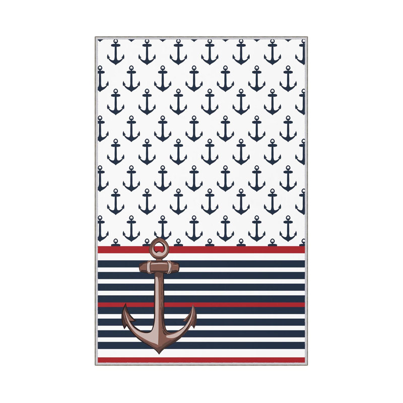 Premium Woven Carpet (23.6 x 39.4 inches), 100% Polyester, Antibacterial, Non-Slip PVC Underside | 8 mm Pile Height, 650 gr/m² | Machine Washable, 3D Digital Printing, Ideal for Home & Office Decor