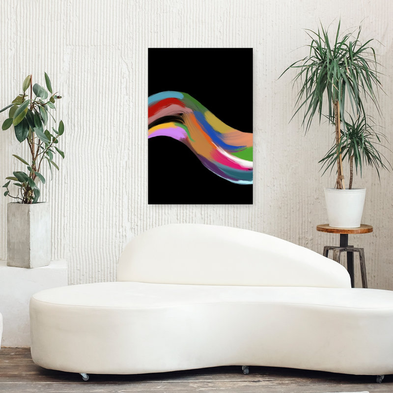 Contemporary Art Abstract Colourful Contemporary Art, 36" H x 24" W