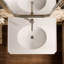 Lavabo de salle de bain console rectangulaire de 30 po Claude by Studio McGee-128974357-128974359