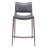 Upholstered Counter Stool with Metal Frame-1678078051