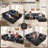 104" Cloud Sectional Couch With L-shape Chaise-389712221