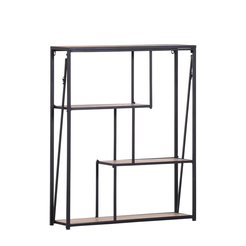 Ballenger 91cm H x 75cm W Iron Standard Bookcase
