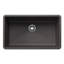 Precis SILGRANIT 32" L X 19" W Super Single Undermount Kitchen SInk-36071242