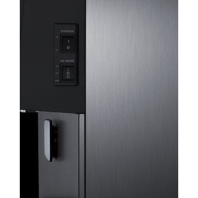 Summit Appliance 160 Lb. Daily Production Nugget Clear Ice Freestanding Ice Maker