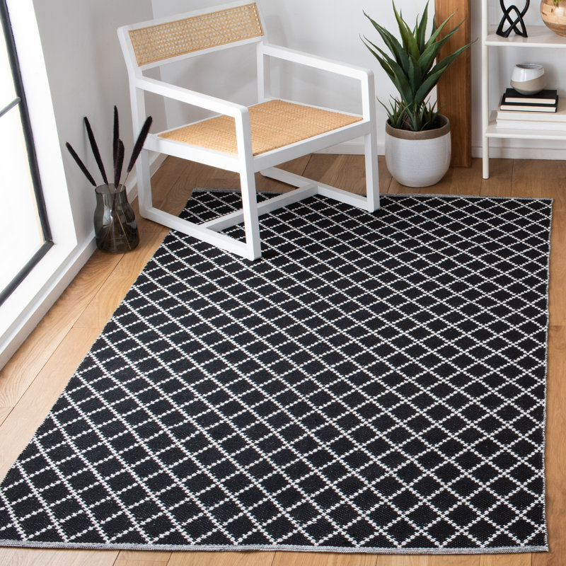Tapis en coton tissé à plat Breckenridge, Rectangle 8 pi x 10 pi