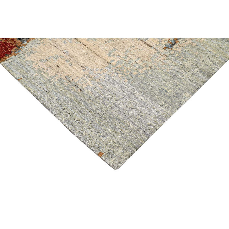 CASKJC709BEBR Abstract Area Rug, Rectangle 8' x 10'