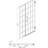Matte Black 40" W X 72" H Shower Door With Glass, Pivot Bathroom Charming Stylish Option