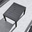 Ensemble de chaises longues inclinables 69,3 "avec coussin détachable et table Gerania-1465286024