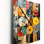 Horloge murale vinyle-1072580250
