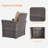 Jerney 6 - Person Patio Conversation Set with Cushions-1409255516