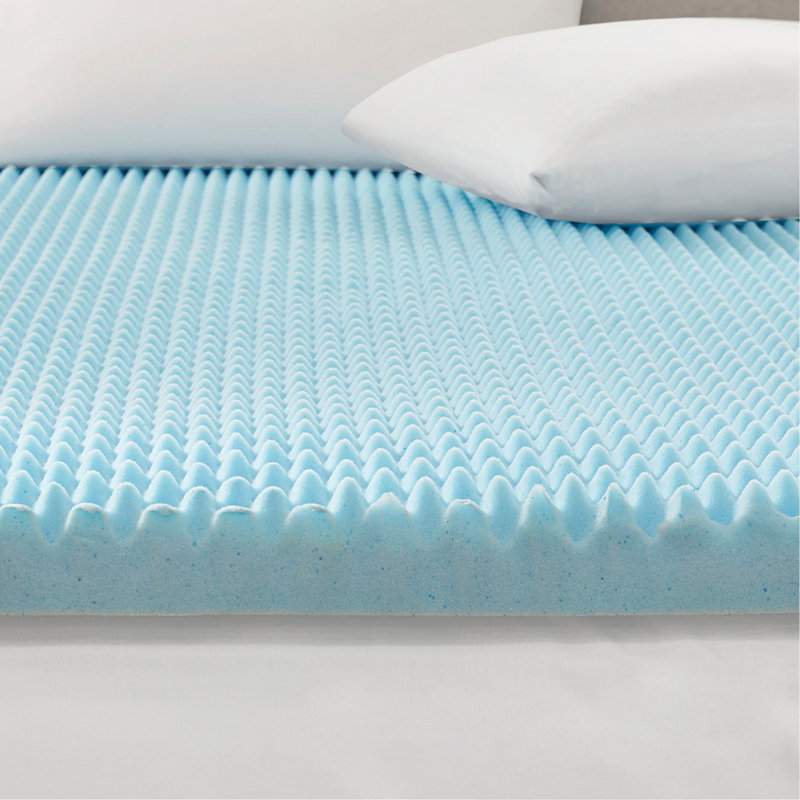 Surmatelas réversible toutes saisons hypoallergénique, 3", Très grand californien
