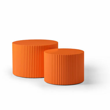 Stooly  Tabouret pliable orange