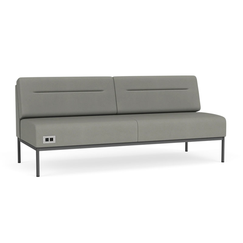 Canapé Darsey, Avec alimentation, Patriot Plus, Gris anthracite