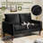 56" Velvet Sofa For Small Spaces, Compact Living Room & Apartment Furniture, Easy To Clean And Space Saving Design-685734019