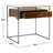 Glass End Table with Storage-2087749658