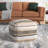 Skelton Upholstered Pouf