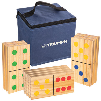 Wood Lawn Giant Dominoes 28 Pieces