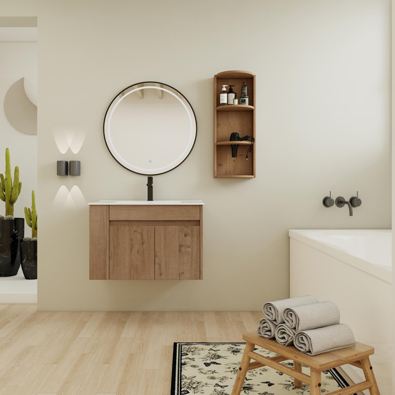 Wall-Mounted Bathroom Vanity
