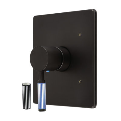 Kingston Brass Verona Single-Handle Pressure Balanced Tub and Shower Faucet Valve and Trim Kit
