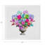 Serviettes de table en satin de coton Pistils