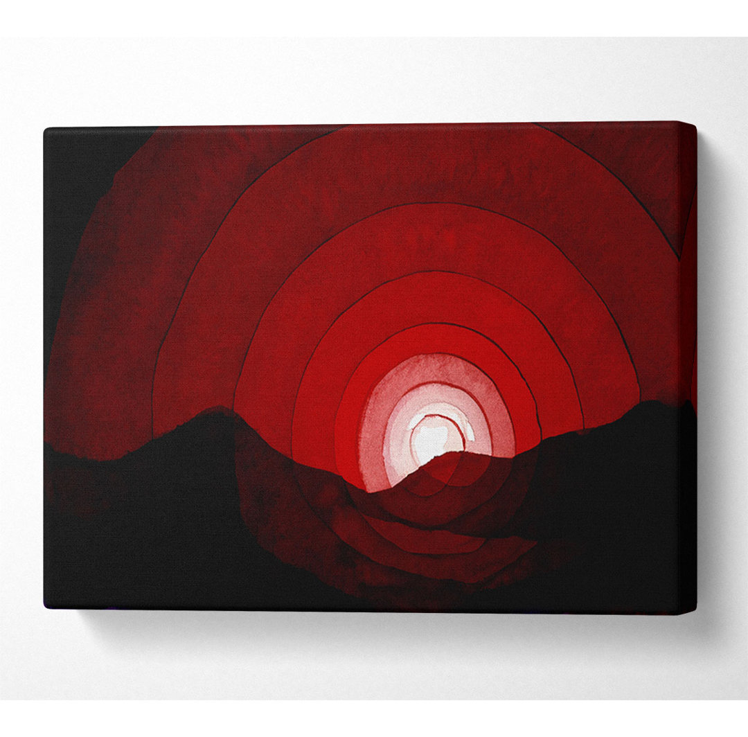 Red Horizion - Kunstdrucke auf Leinwand - Wrapped Canvas