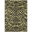Tapis doré à motif animalier-1503565949