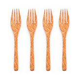 Coconut Wood Fork 4-Pack