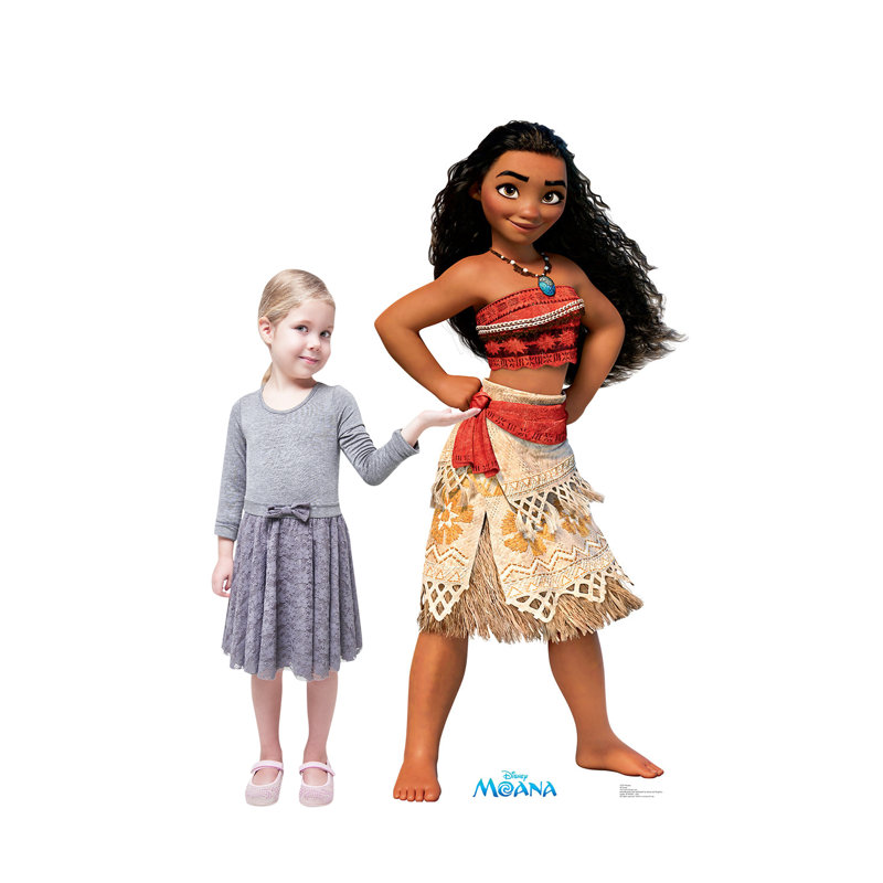Maui Disney Moana 45'' Cardboard Stand-Up with Hook